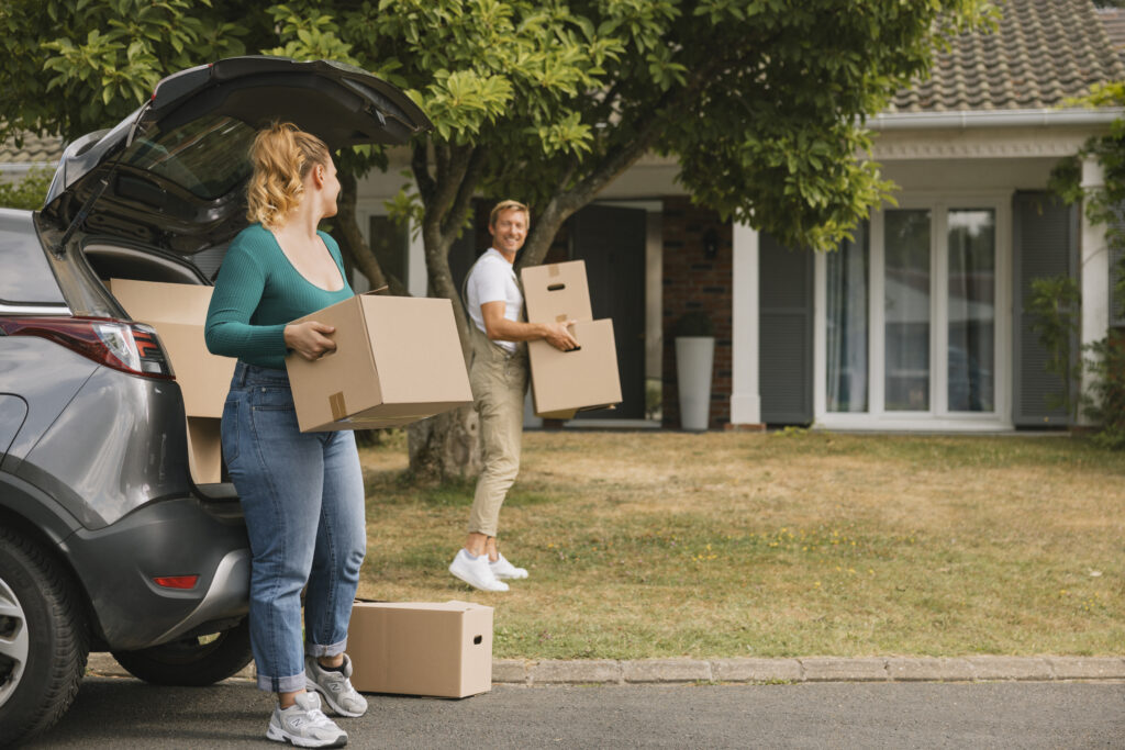 Meitkauf beim Haus, iad Deutschland
